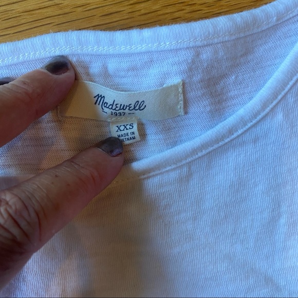 Madewell Forward-Seam Slub Cotton Tank - Picture 4 of 4